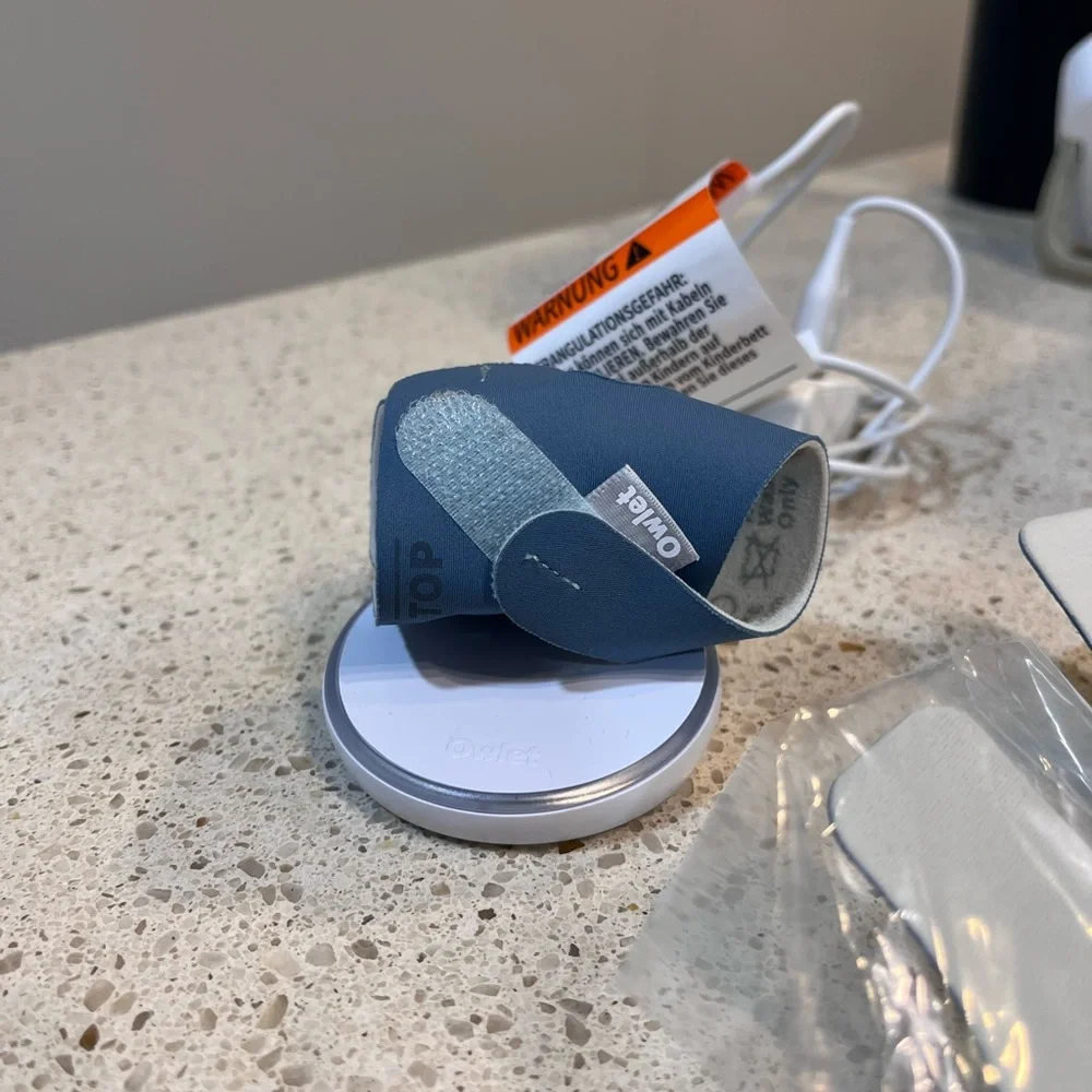 Owlet baby Sleep Tracker with Blue Band